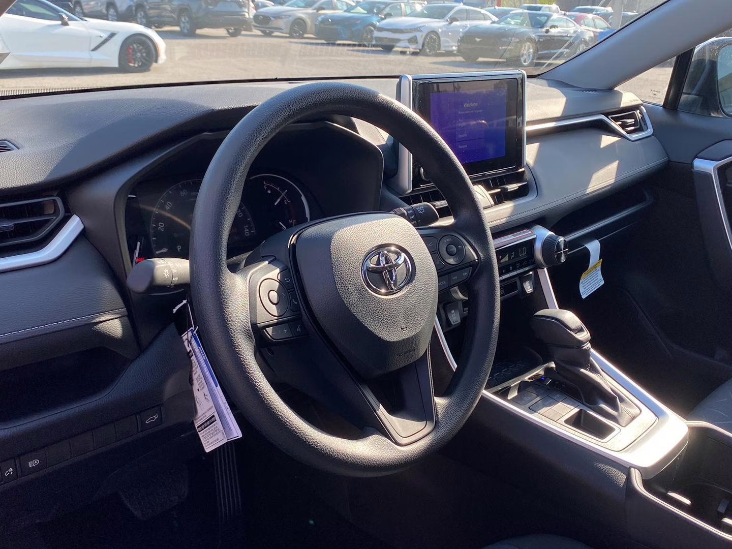 2025 Silver Sky Metallic Toyota RAV4 XLE AWD SUV