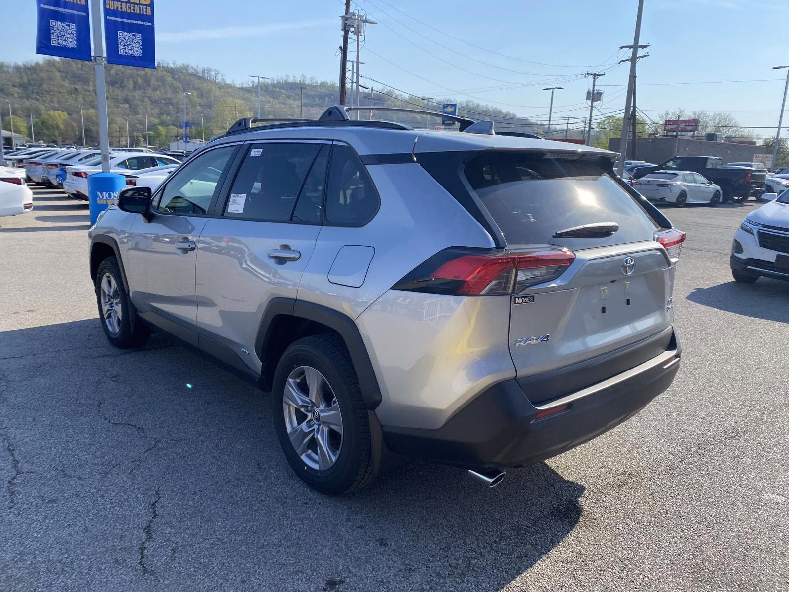 2025 Silver Sky Metallic Toyota RAV4 Hybrid XLE AWD SUV