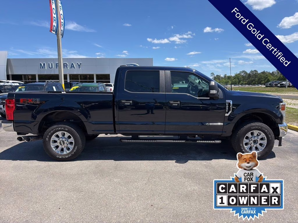 2022 Blue Metallic Ford Super Duty F-250 SRW XL 4X4 Truck