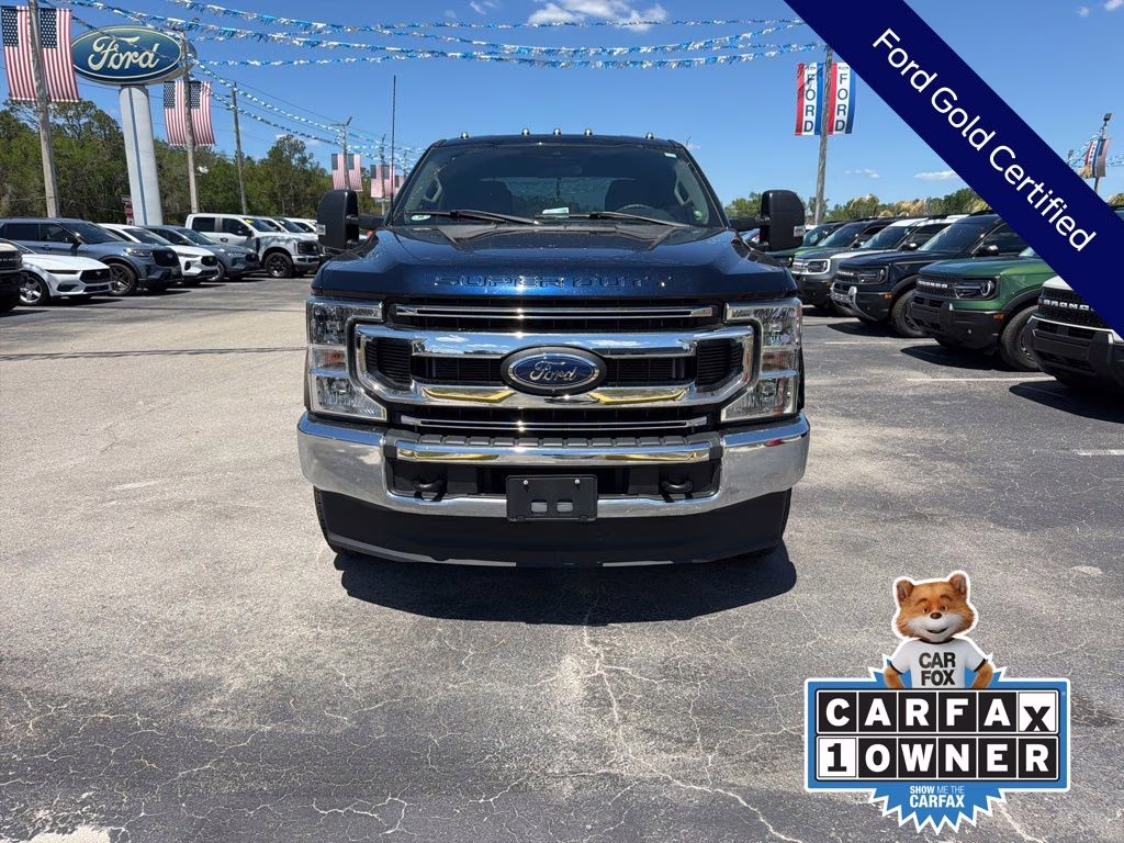 2022 Blue Metallic Ford Super Duty F-250 SRW XL 4X4 Truck