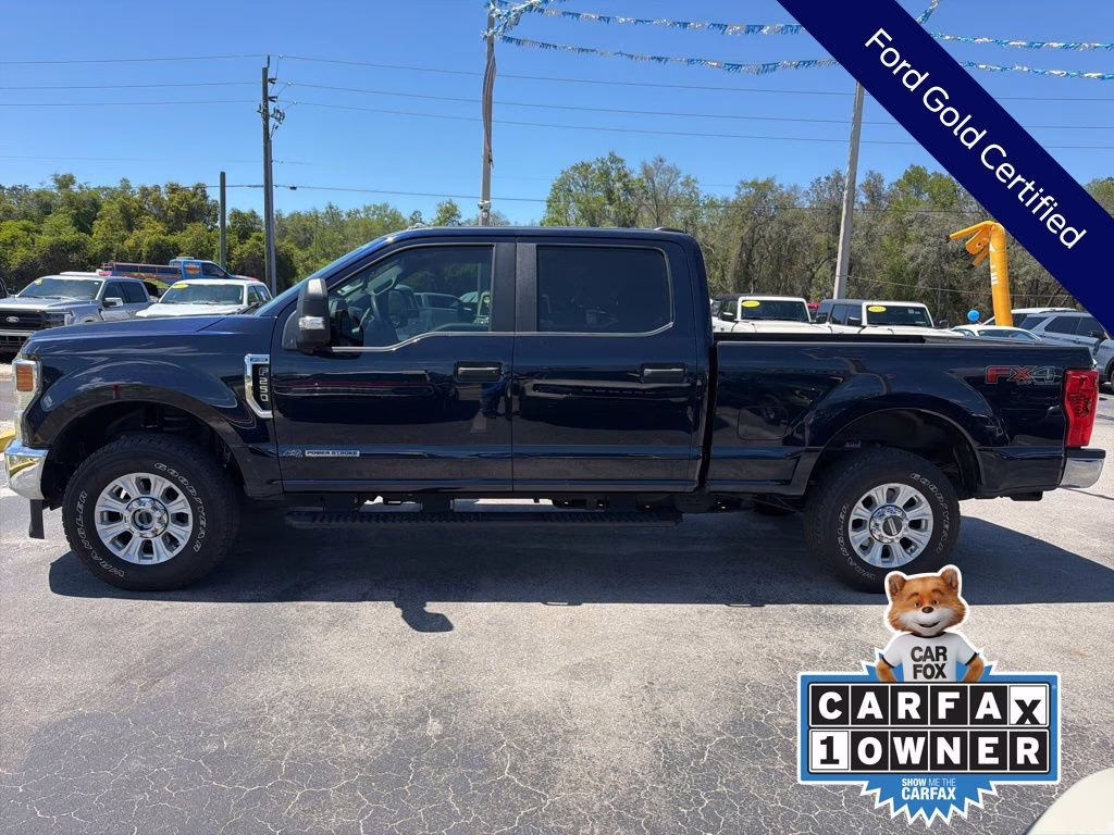 2022 Blue Metallic Ford Super Duty F-250 SRW XL 4X4 Truck