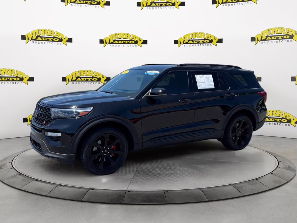 2023 Black Metallic Ford Explorer ST 4X4 SUV