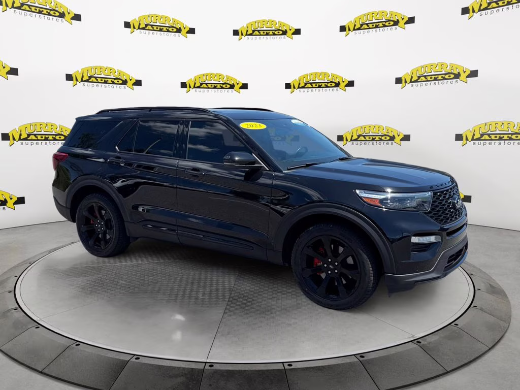 2023 Black Metallic Ford Explorer ST 4X4 SUV