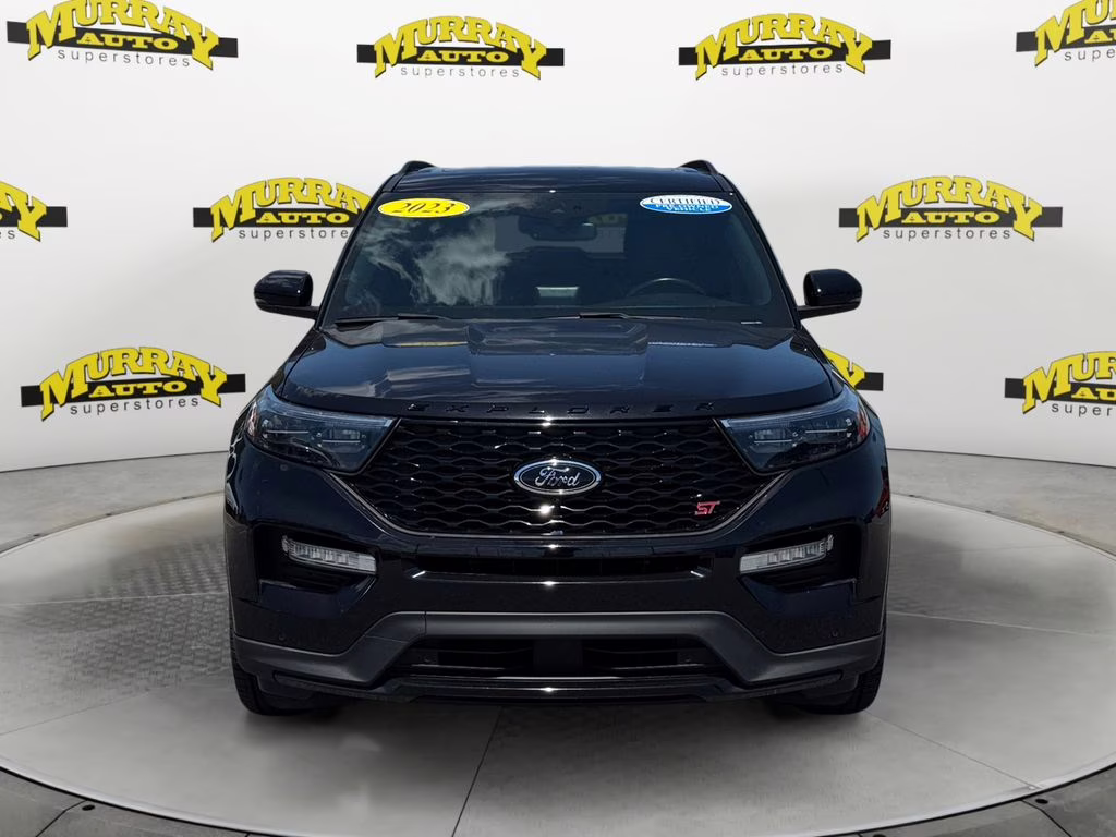 2023 Black Metallic Ford Explorer ST 4X4 SUV