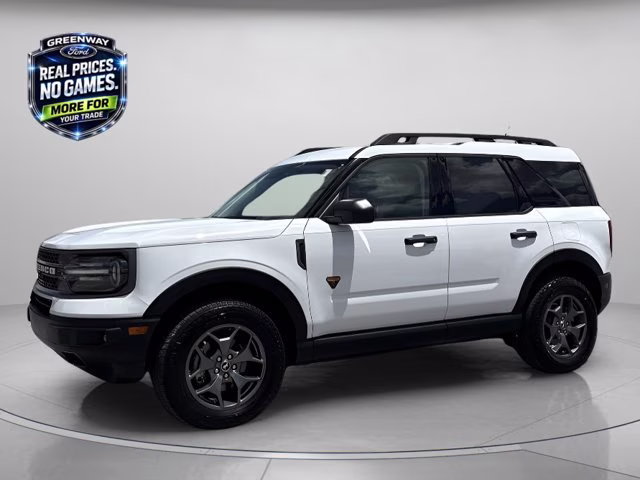 2023 Oxford White Ford Bronco Sport Badlands 4X4 SUV