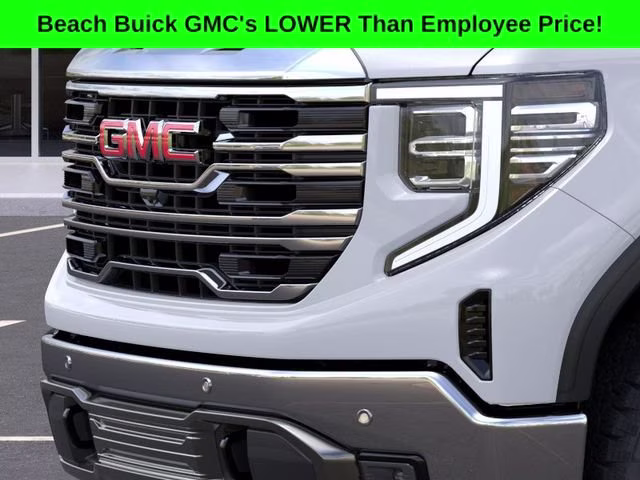 2026 Glacier White Tricoat GMC Sierra 1500 SLT 4X4 Truck