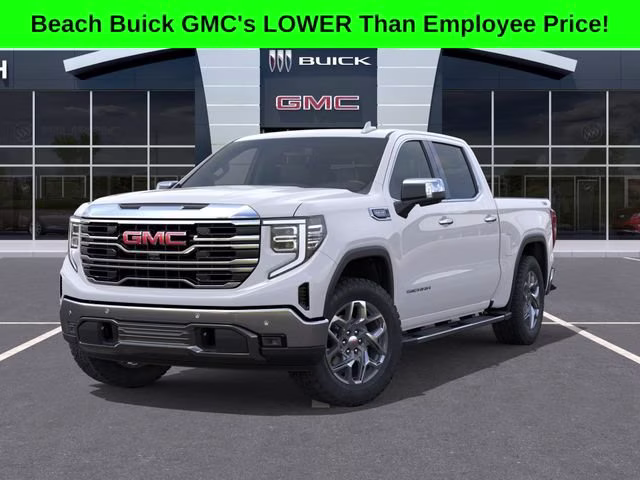 2026 Glacier White Tricoat GMC Sierra 1500 SLT 4X4 Truck