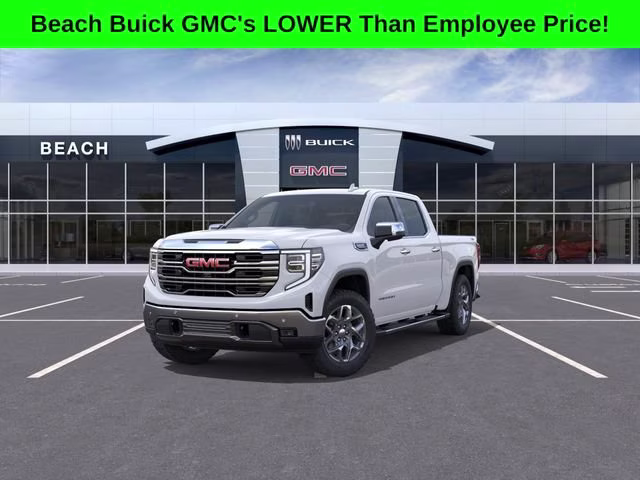 2026 Glacier White Tricoat GMC Sierra 1500 SLT 4X4 Truck