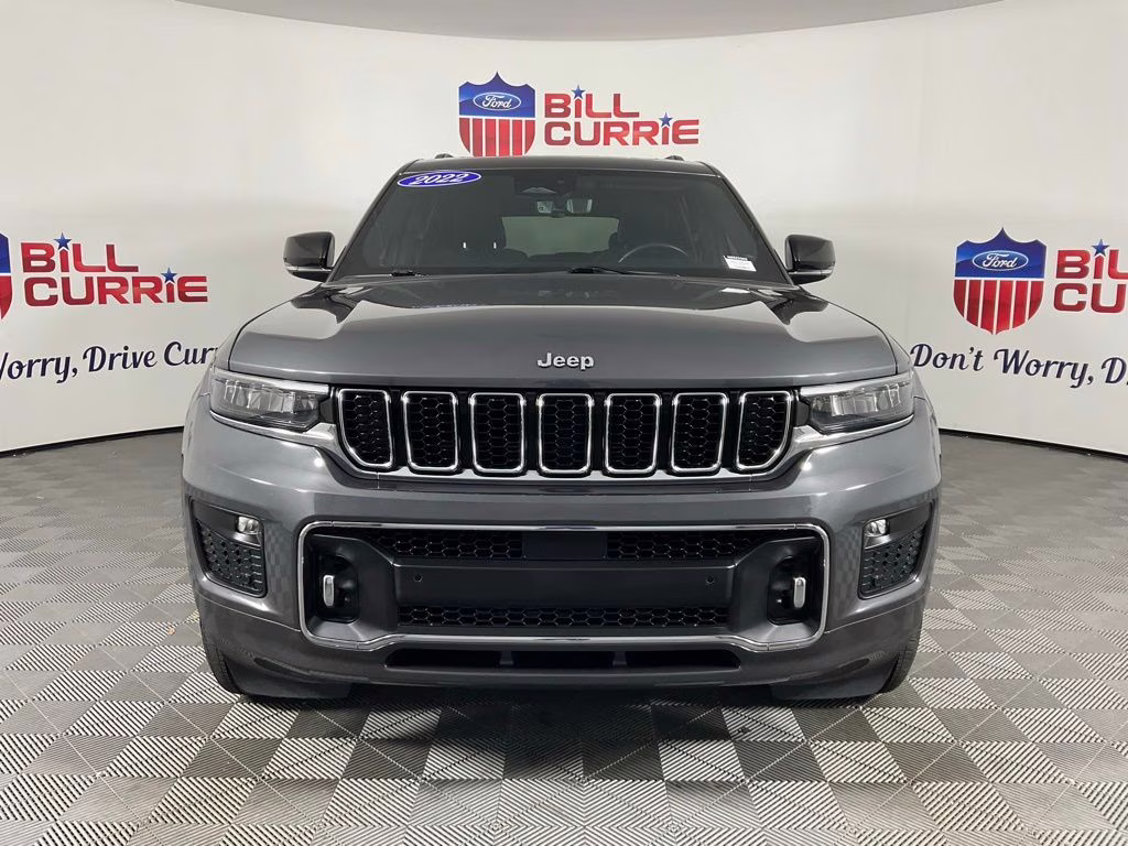 2022 Baltic Gray Metallic Clearcoat Jeep Grand Cherokee L Overland RWD SUV