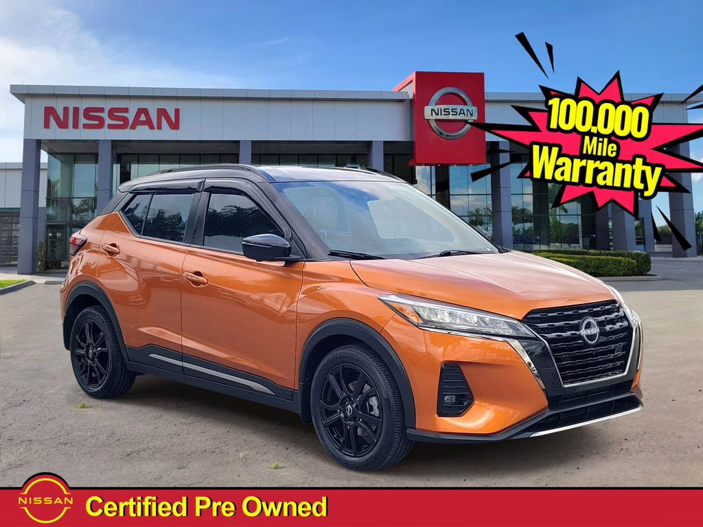 2023 Orange Metallic Nissan Kicks SR FWD SUV