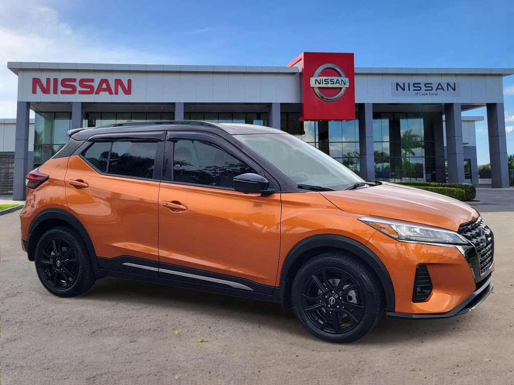 2023 Orange Metallic Nissan Kicks SR FWD SUV