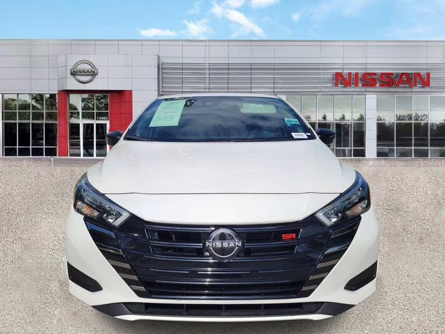 2023 Aspen White Nissan Versa 1.6 SR FWD Sedan