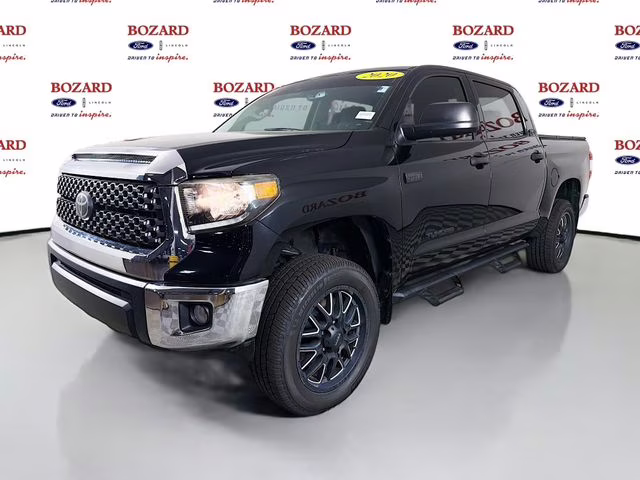 2020 Midnight Black Metallic Toyota Tundra SR5 4X4 Truck