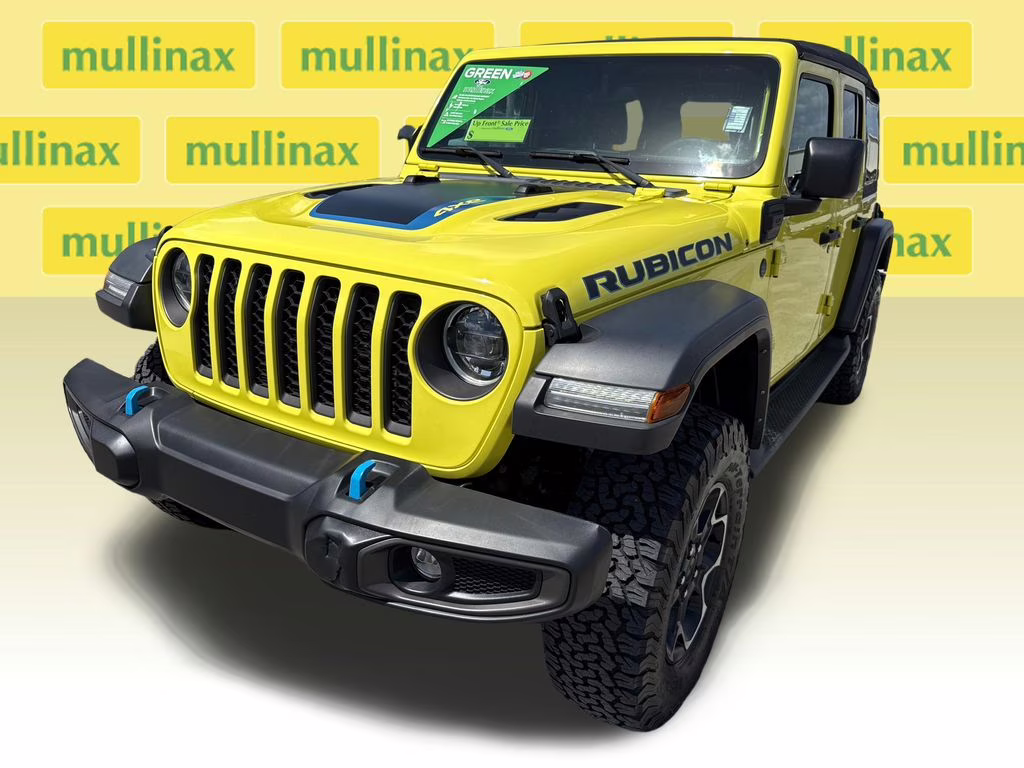 2023 High Velocity Clearcoat Jeep Wrangler Rubicon 4xe 4X4 SUV