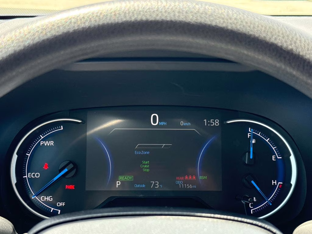 2024 Silver Sky Metallic Toyota RAV4 Hybrid XLE AWD SUV