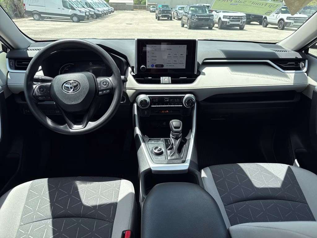 2024 Silver Sky Metallic Toyota RAV4 Hybrid XLE AWD SUV