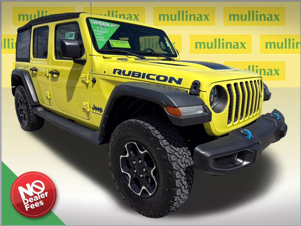 2023 High Velocity Clearcoat Jeep Wrangler Rubicon 4xe 4X4 SUV
