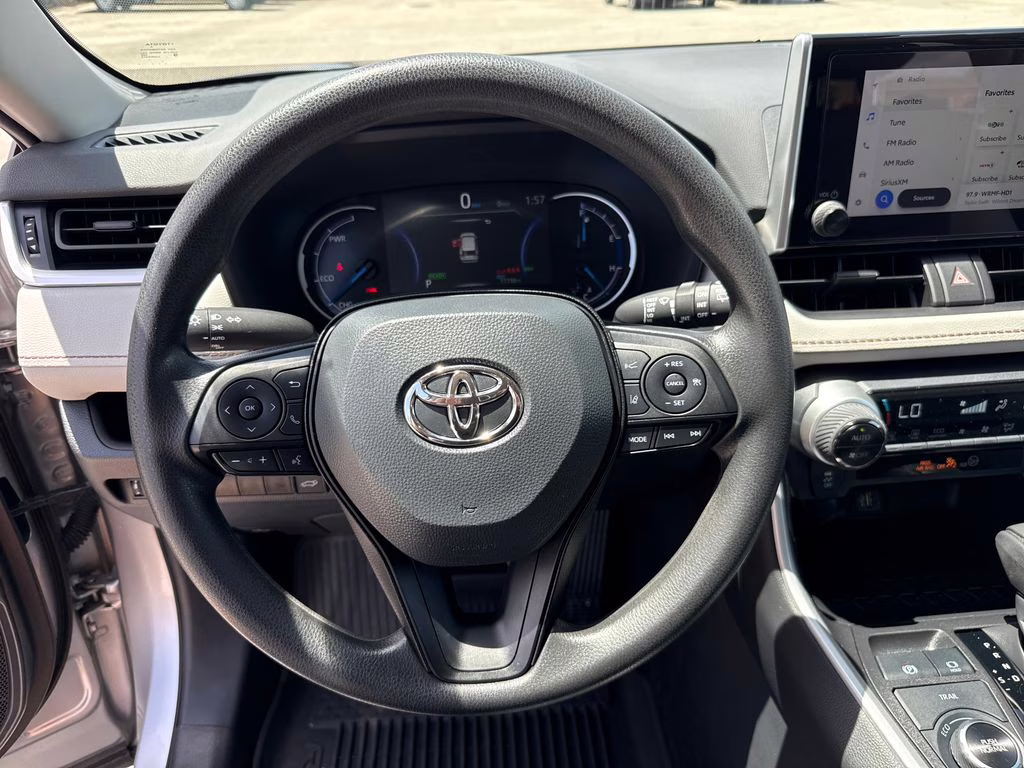 2024 Silver Sky Metallic Toyota RAV4 Hybrid XLE AWD SUV