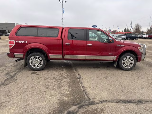 2014 Ruby Red Metallic Tinted Clearcoat Ford F-150 Platinum 4X4 Truck