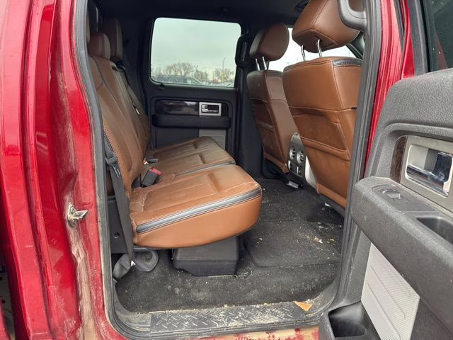 2014 Ruby Red Metallic Tinted Clearcoat Ford F-150 Platinum 4X4 Truck