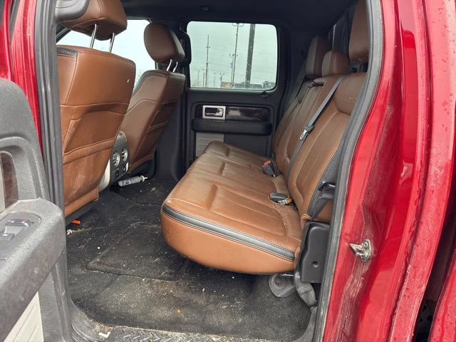 2014 Ruby Red Metallic Tinted Clearcoat Ford F-150 Platinum 4X4 Truck