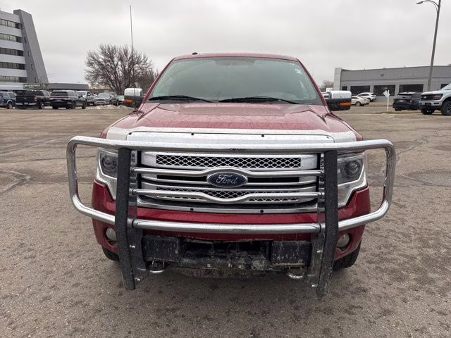2014 Ruby Red Metallic Tinted Clearcoat Ford F-150 Platinum 4X4 Truck