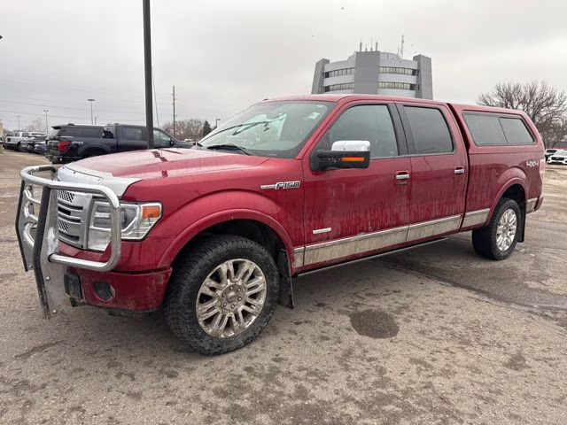 2014 Ruby Red Metallic Tinted Clearcoat Ford F-150 Platinum 4X4 Truck