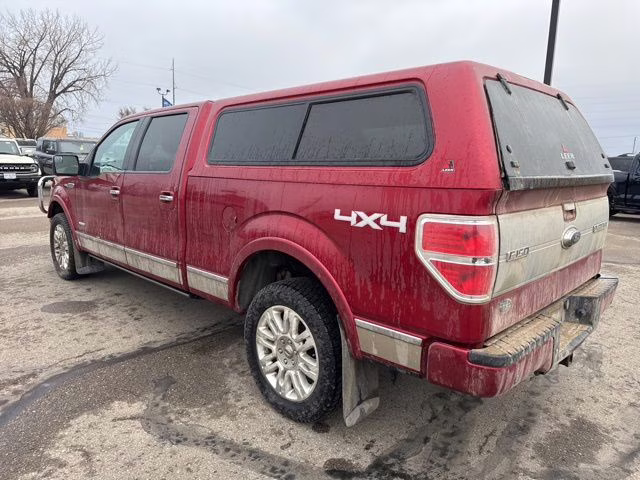 2014 Ruby Red Metallic Tinted Clearcoat Ford F-150 Platinum 4X4 Truck