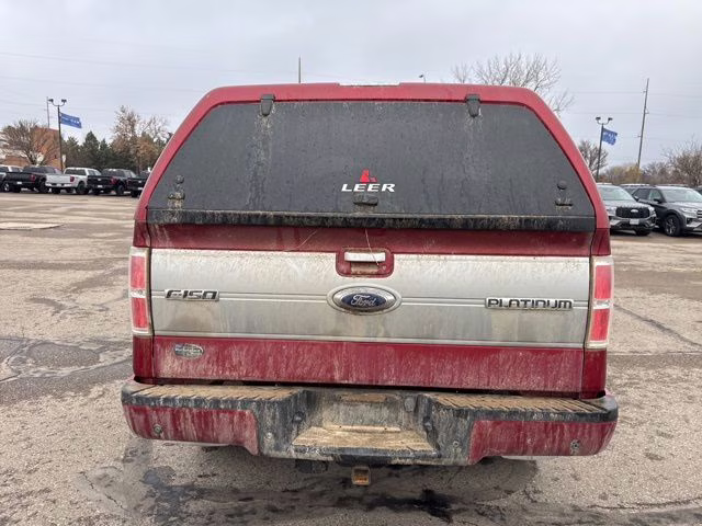 2014 Ruby Red Metallic Tinted Clearcoat Ford F-150 Platinum 4X4 Truck