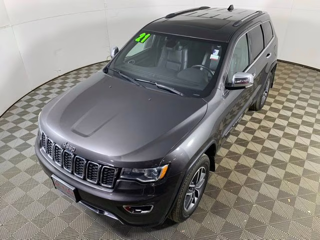 2021 Granite Crystal Metallic Clearcoat Jeep Grand Cherokee Limited 4X4 SUV