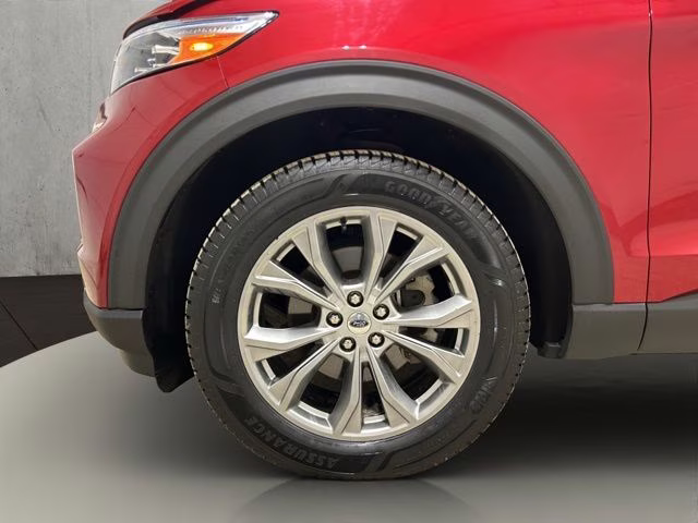 2021 Rapid Red Metallic Tinted Clearcoat Ford Explorer Limited 4X4 SUV