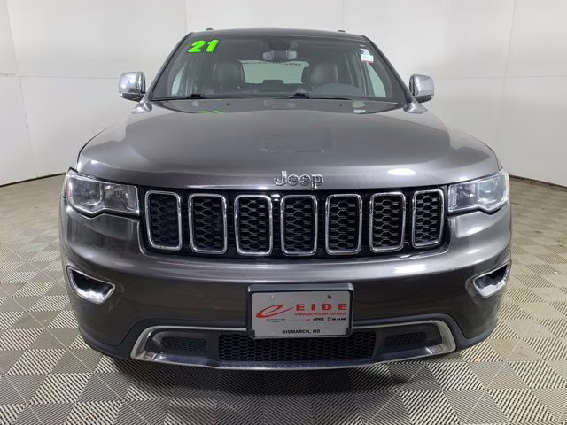 2021 Granite Crystal Metallic Clearcoat Jeep Grand Cherokee Limited 4X4 SUV