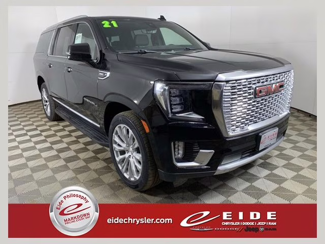 2021 Onyx Black GMC Yukon XL Denali 4X4 SUV