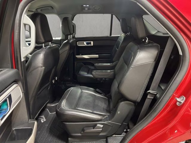 2021 Rapid Red Metallic Tinted Clearcoat Ford Explorer Limited 4X4 SUV