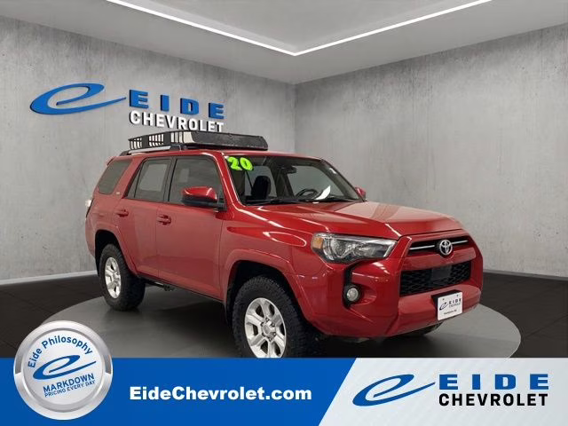 2020 Barcelona Red Metallic Toyota 4Runner SR5 4X4 SUV