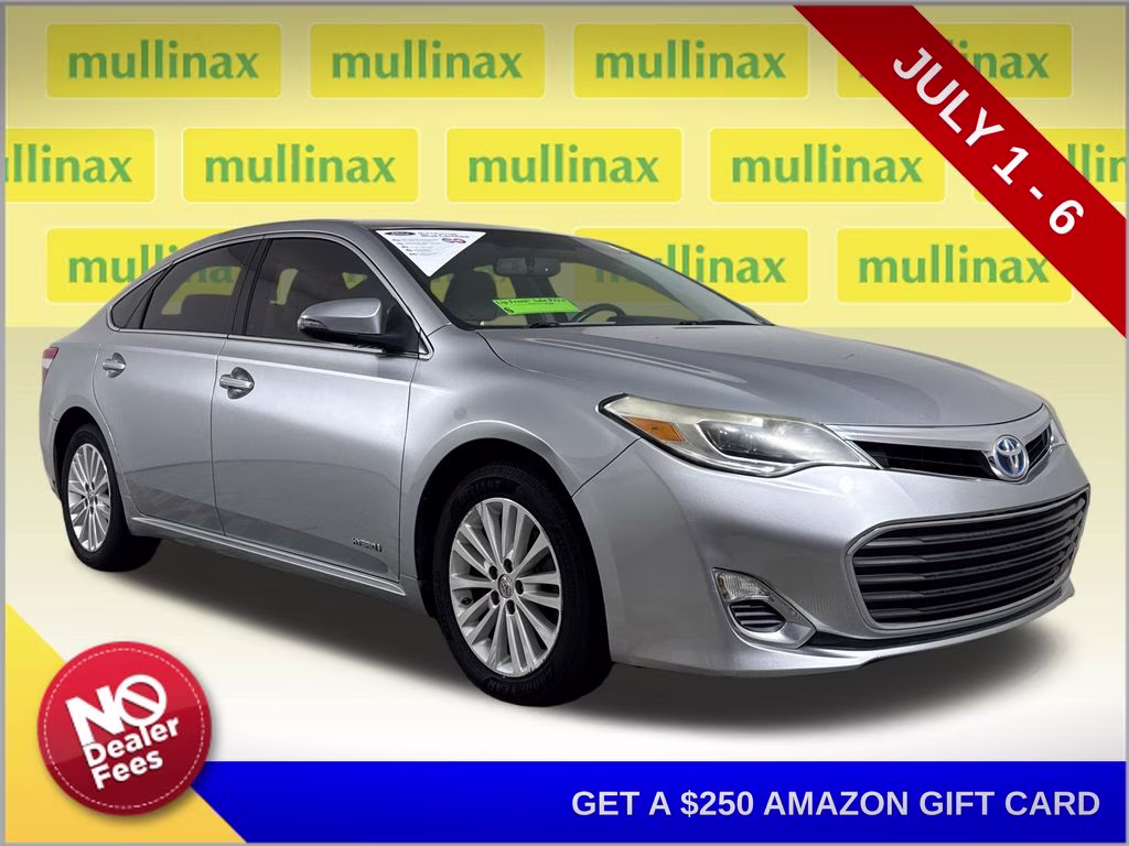 2015 Celestial Silver Metallic Toyota Avalon Hybrid XLE Premium FWD Sedan