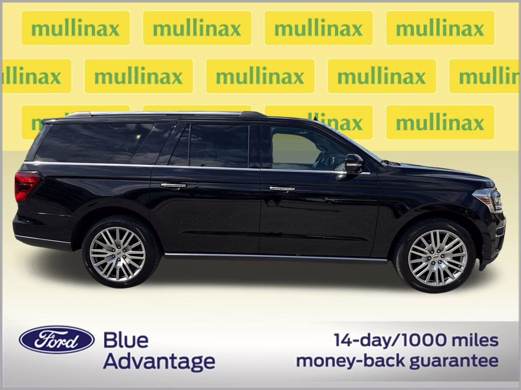 2022 Agate Black Metallic Ford Expedition Max Limited RWD SUV