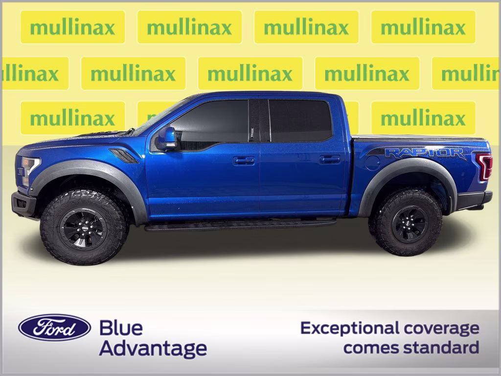 2018 Lightning Blue Ford F-150 Raptor 4X4 Truck