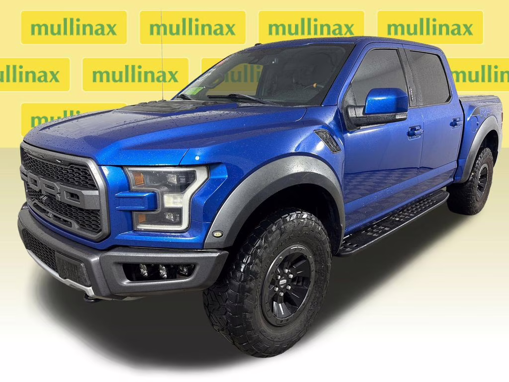 2018 Lightning Blue Ford F-150 Raptor 4X4 Truck