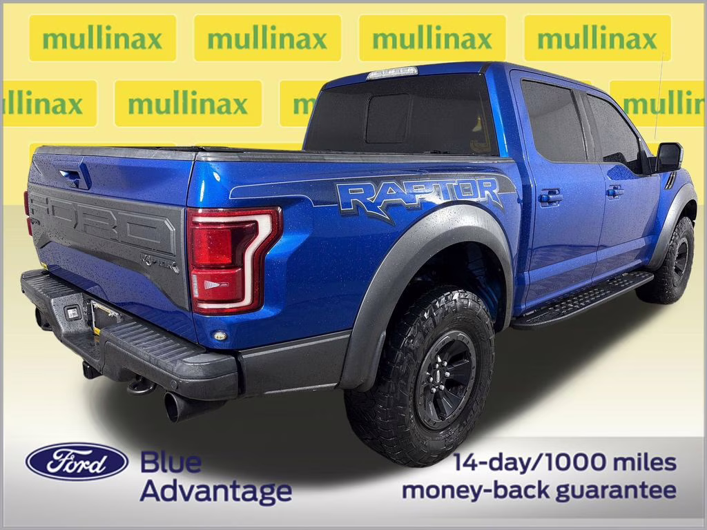 2018 Lightning Blue Ford F-150 Raptor 4X4 Truck
