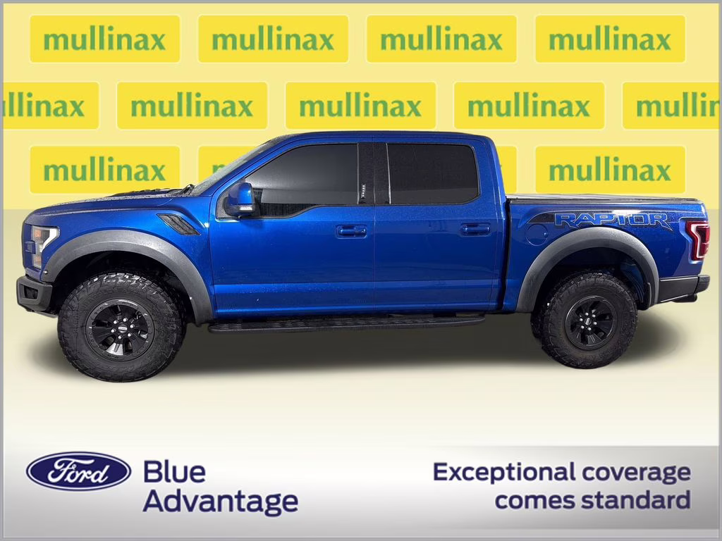 2018 Lightning Blue Ford F-150 Raptor 4X4 Truck