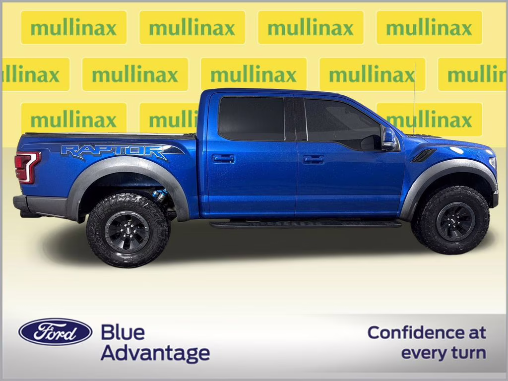 2018 Lightning Blue Ford F-150 Raptor 4X4 Truck