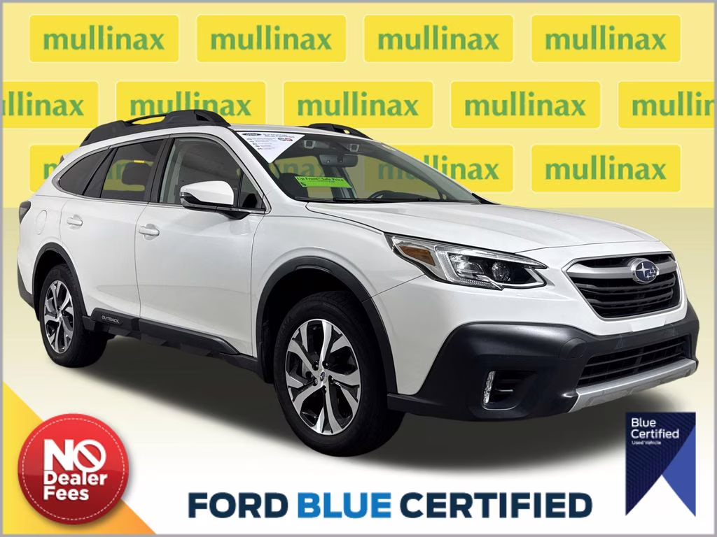 2021 Crystal White Pearl Subaru Outback Limited XT AWD SUV