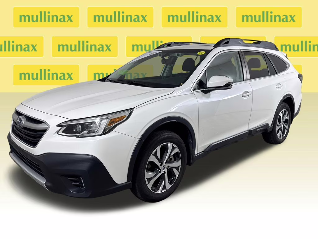 2021 Crystal White Pearl Subaru Outback Limited XT AWD SUV