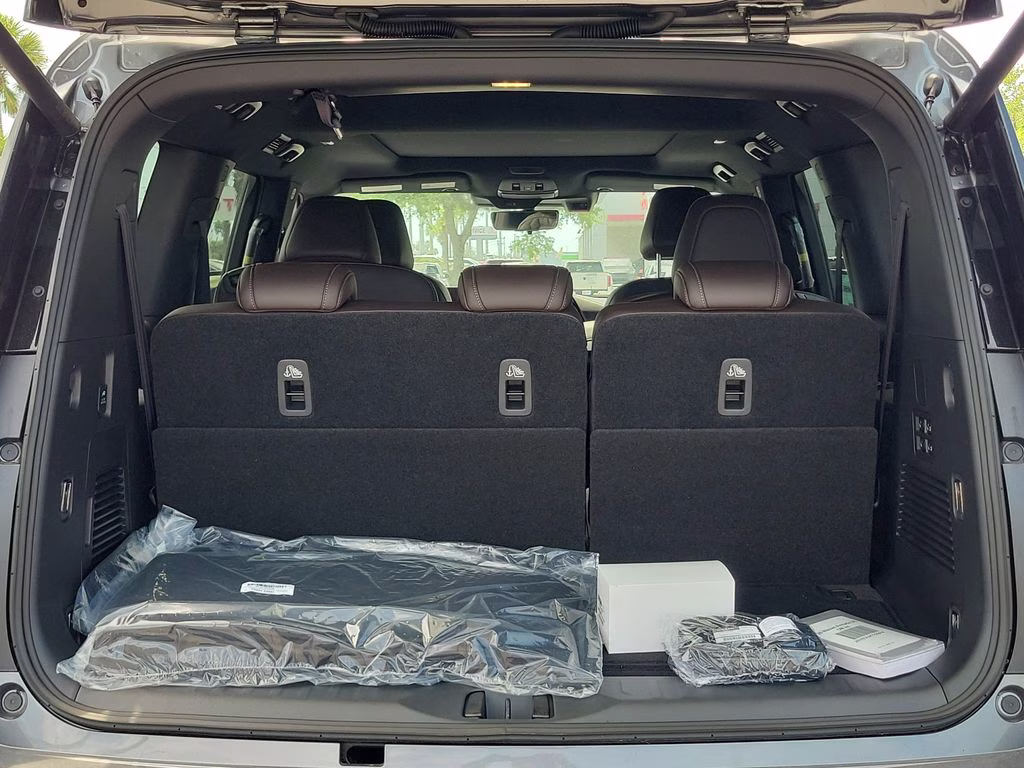 2026 Gun Metallic Nissan Armada Platinum RWD SUV
