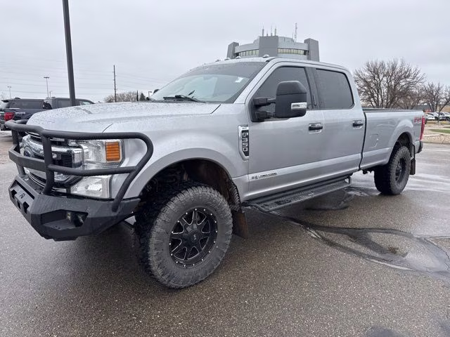 2020 Iconic Silver Metallic Ford Super Duty F-350 SRW XLT 4X4 Truck