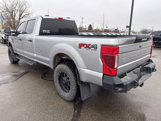 2020 Iconic Silver Metallic Ford Super Duty F-350 SRW XLT 4X4 Truck