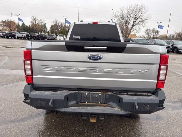 2020 Iconic Silver Metallic Ford Super Duty F-350 SRW XLT 4X4 Truck