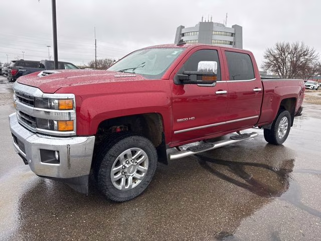 2018 Cajun Red Tintcoat Chevrolet Silverado 3500HD LTZ 4X4 Truck