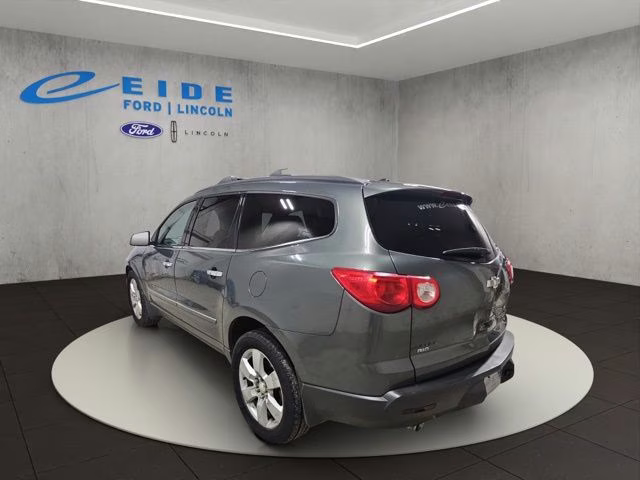 2011 Steel Green Metallic Chevrolet Traverse LTZ AWD SUV